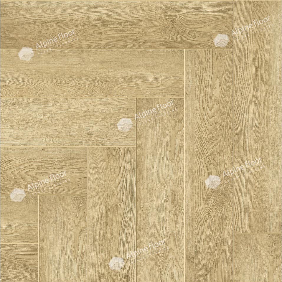 LVT ALPINE FLOOR Parquet LVT Дуб Ваниль Селект ECO-16-3 11,8×59 Клеевой