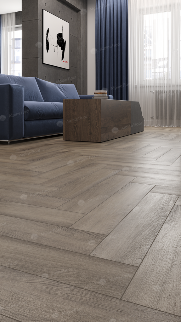 LVT ALPINE FLOOR Parquet LVT Дуб Исида ECO-16-15 11,8×59 Клеевой