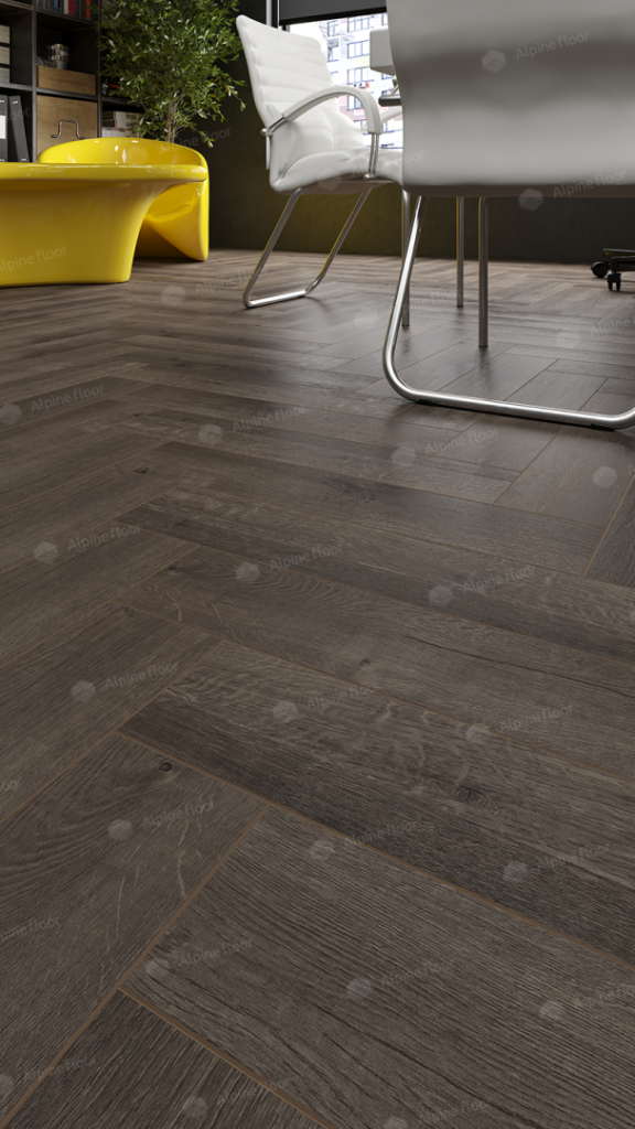 LVT ALPINE FLOOR Parquet LVT Дуб Антарес ECO-16-19 11,8×59 Клеевой