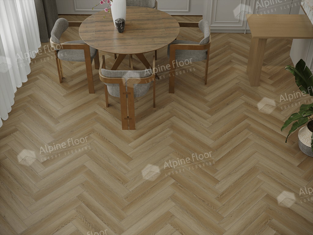 LVT ALPINE FLOOR Parquet LVT Дуб Поллукс ECO-16-28 11,8×59 Клеевой