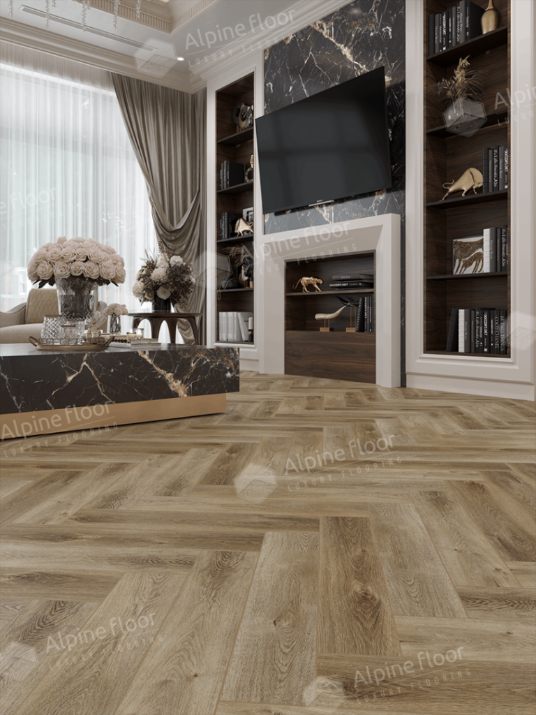 LVT ALPINE FLOOR Parquet LVT Дуб Целата ECO-16-35 11,8×59 Клеевой