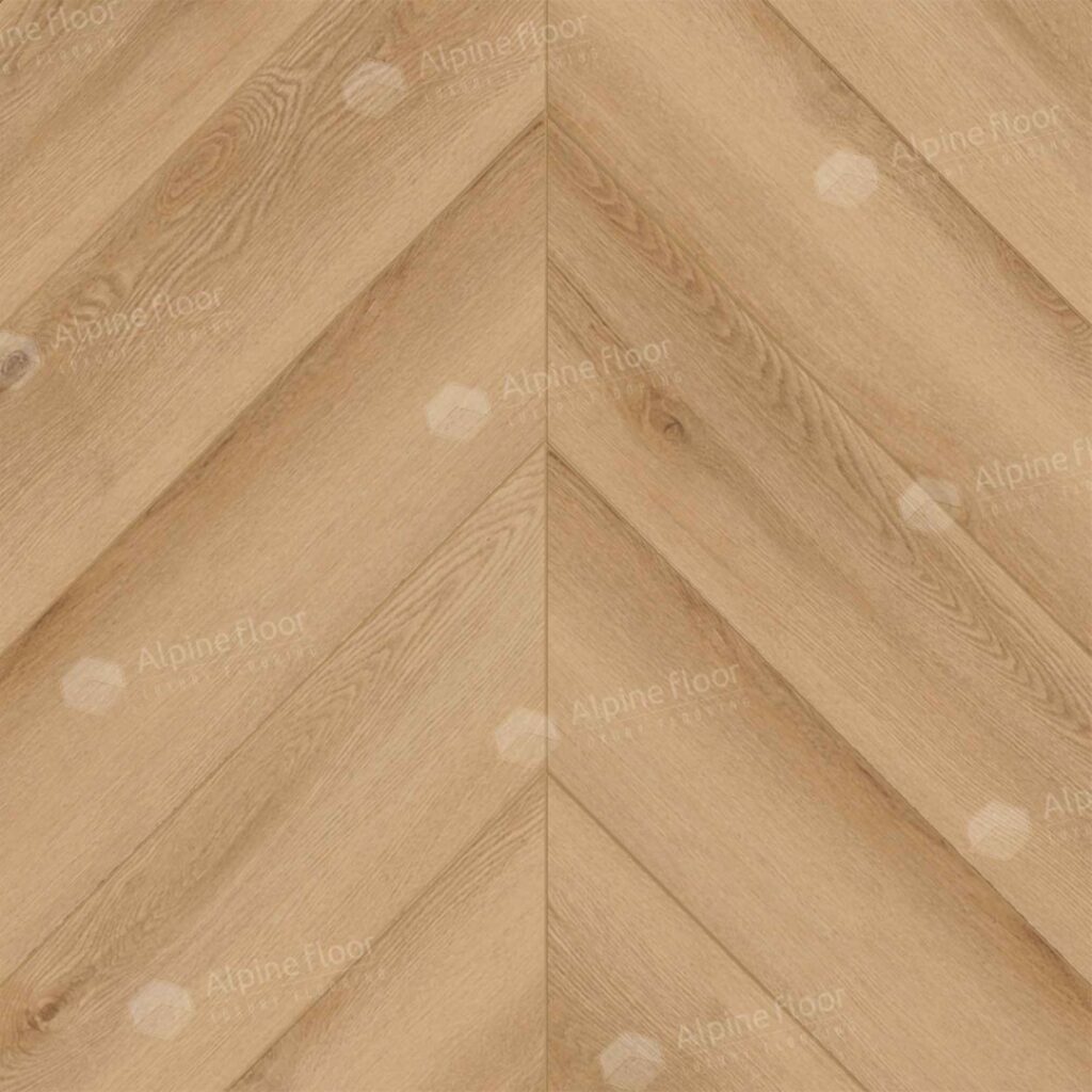 SPC ALPINE FLOOR Chevron Alpine Сомерсетский Дуб Самерсет ECO 18-19 MC 12,7×60 Замковый