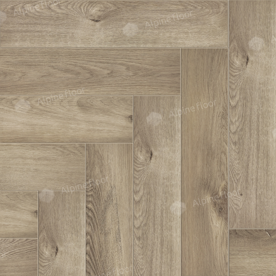 SPC ALPINE FLOOR Parquet Premium Натуральный Первозданный Дуб Отбеленный ECO 19-5 MC 12,5×60 Замковы