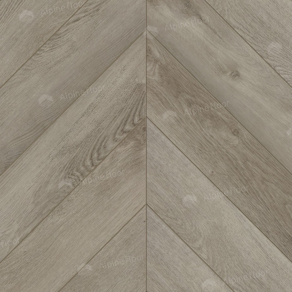 LVT ALPINE FLOOR Chevron Alpine LVT Дуб Фантазия Шеврон Chevron ECO 20-1 12,7×55,5 Клеевой