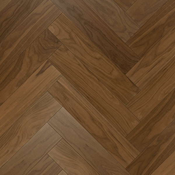Кварцевый паркет QUARTZ PARQUET Английская Ёлка Орех Американский 33-400-29 24072 12,7×63,5 Замковый