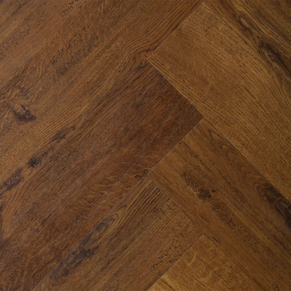 LVT VINILAM Parquet Herringbone Glue Паркет Парижский Glue GD11155  15,24×76,2 Клеевой