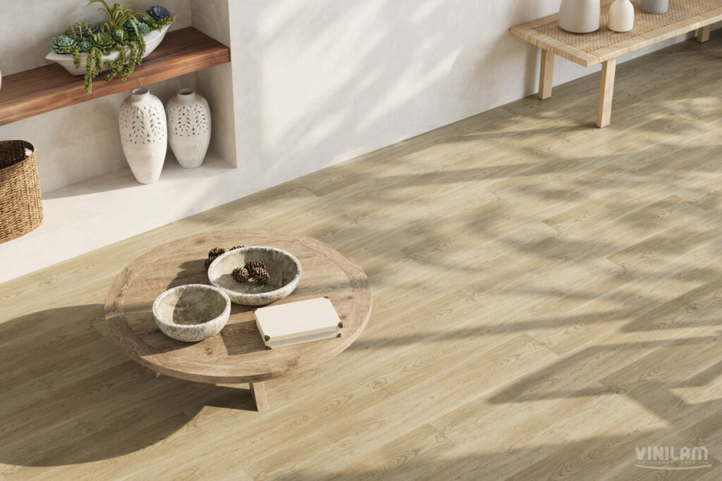 LVT VINILAM Glue Дуб Шверин Glue 8895  18,8×122,8 Клеевой