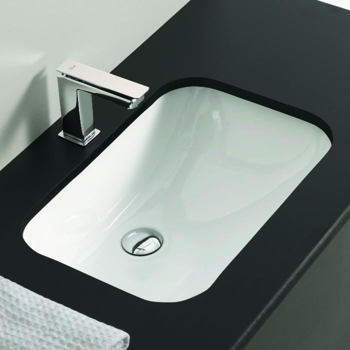 Artceram WASHBASINS NETTUNO  Раковина встраиваемая снизу 56Х38 см, без отв под смеситель,  без крепе