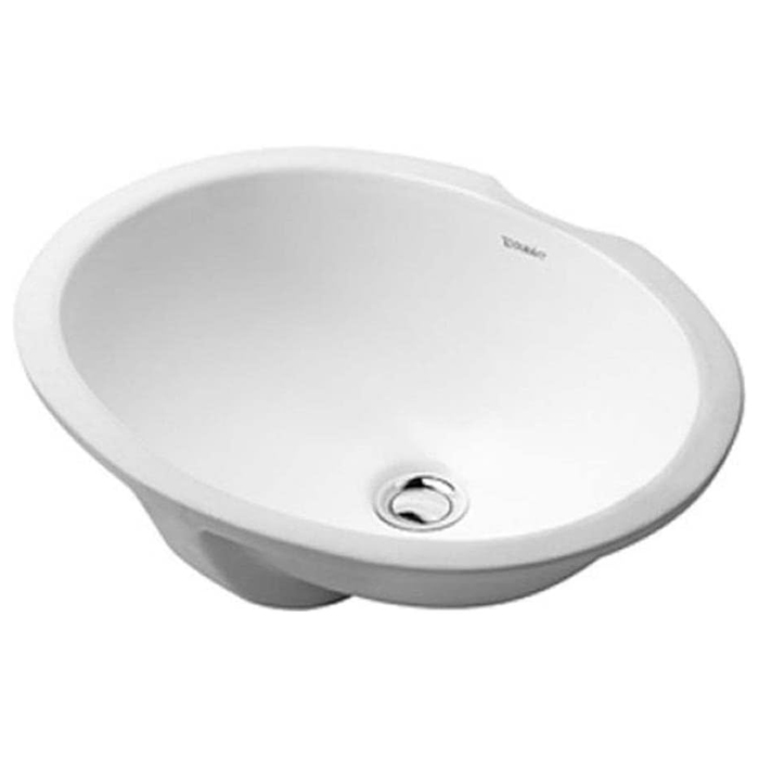 Duravit Bacino Умывальник встраиваемый, для встраивания снизу, с переливом, без площадки под смесите