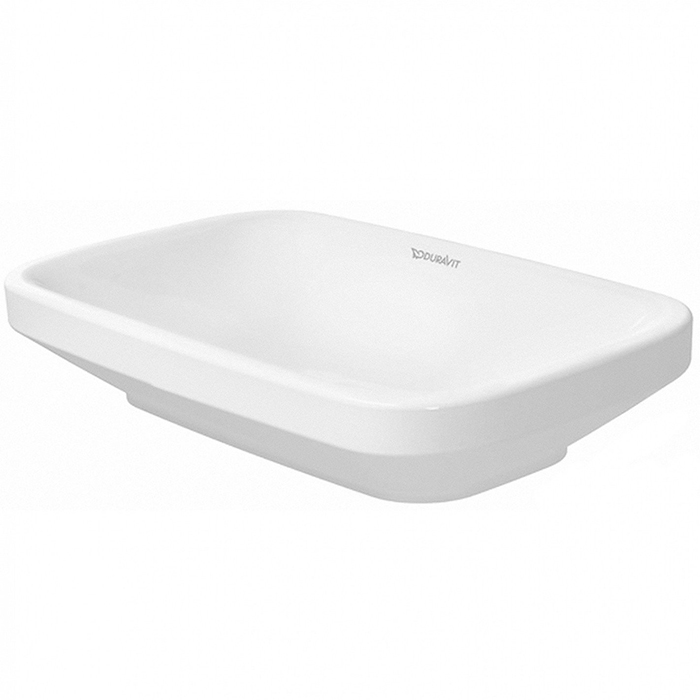 Duravit DuraStyle Раковина шлифованный вариант, без перелива, без площадки под смес., вкл  крепление