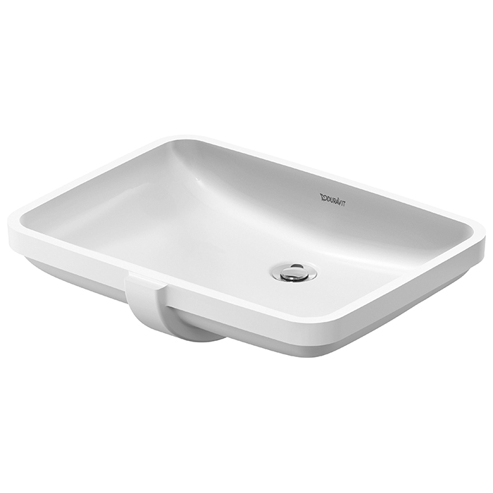 Duravit D.1 Раковина встраиваемая для встраивания снизу, 550х400 мм, с переливом (Спец.цена из налич