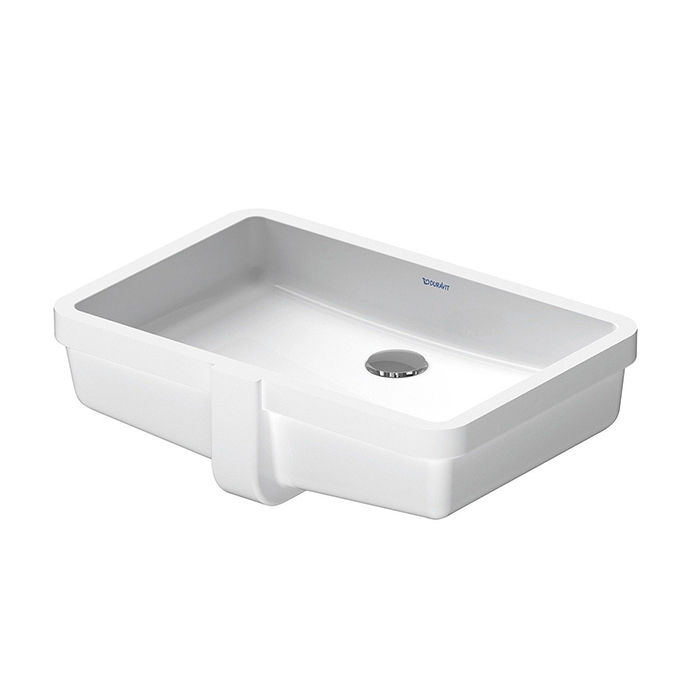 Duravit Vero Раковина  встр., для встраивания снизу, с перел.,  включая крепление для встраивания в