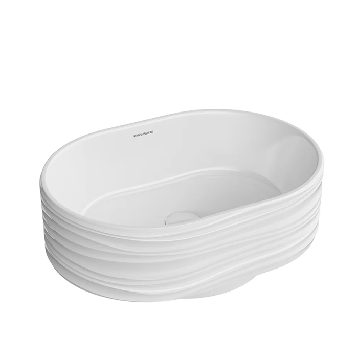 Kerama Marazzi Раковина ARTBASIN Sabbia накладная 50*36,6*18см, без отв. под смеситель, без перелива