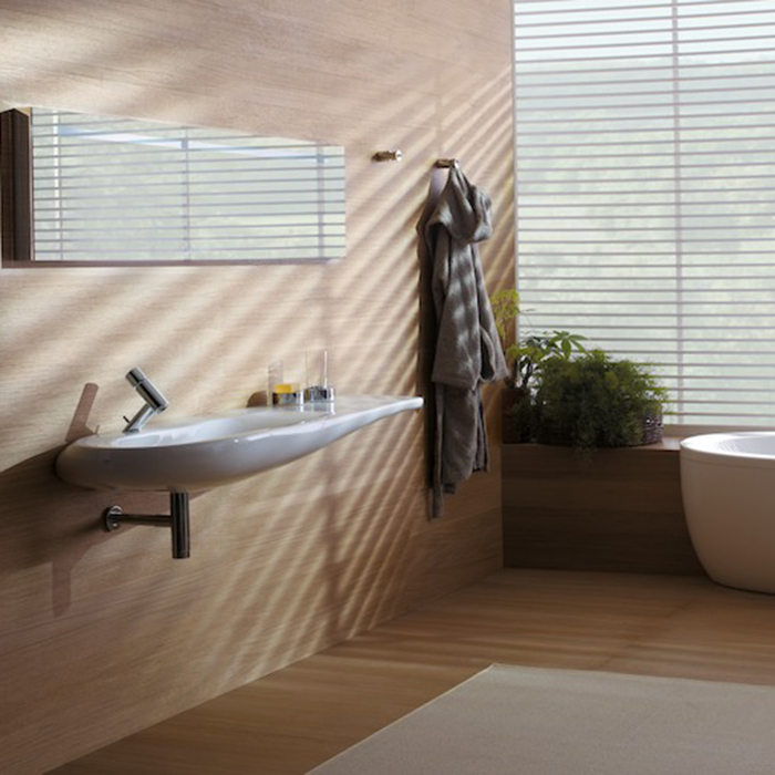 Laufen Alessi One Раковина 1200х500х165мм с 1 отв. под смеситель, полка справа, с покр. LLC, цвет: б