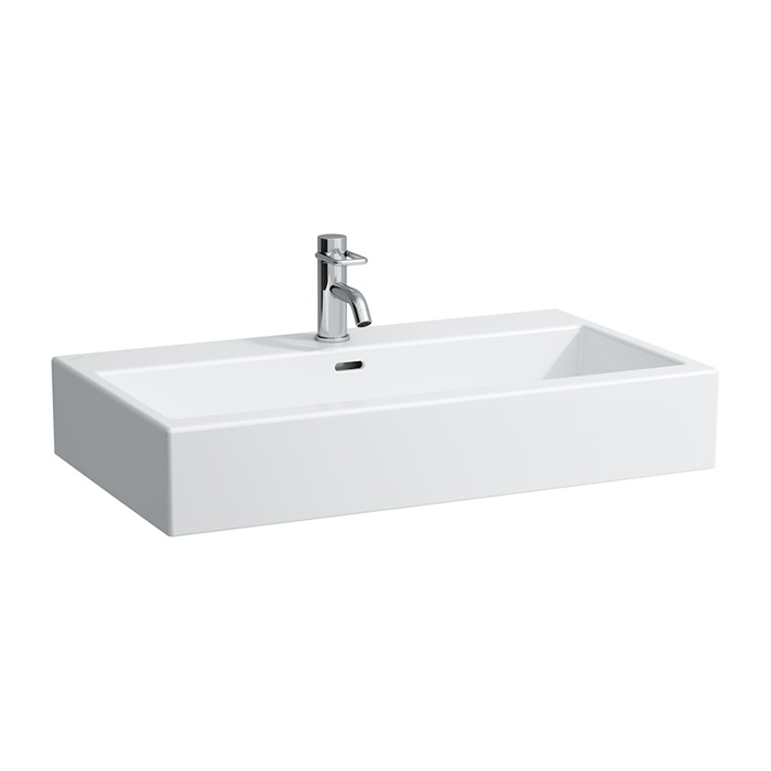 Laufen Living City Раковина 800х460х140мм с 1 отв. под смеситель, цвет: белый (со склада продаем с б