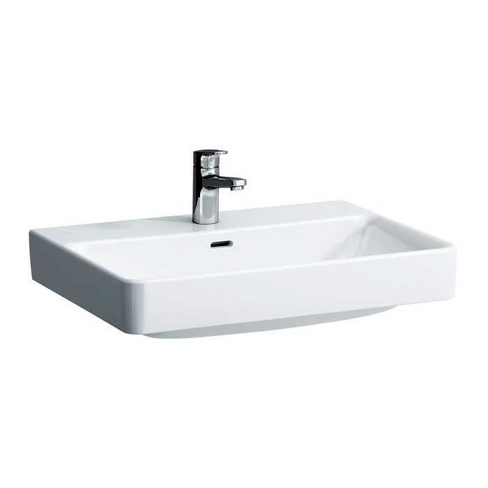 Laufen Pro S Раковина 650х465х95 мм,подвесная/для базы, с 1 отв. под смесит, цвет: белый (Последние