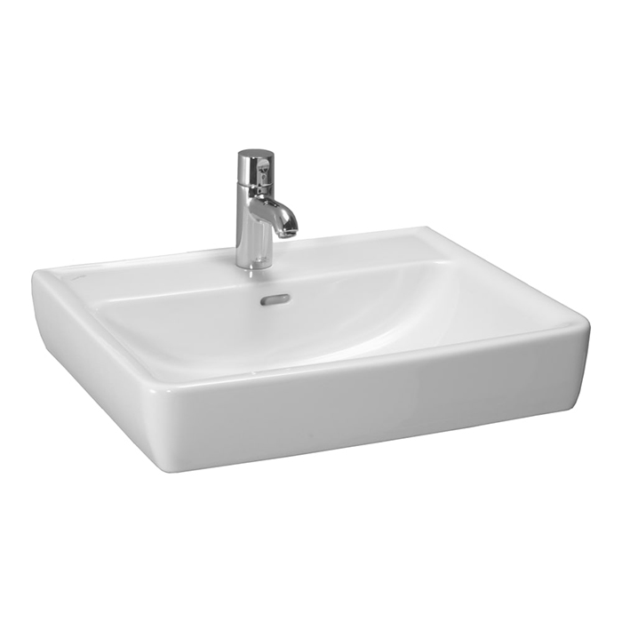 Laufen Pro S раковина для установки на поверхность, 600x480x115 мм, отверстие для смесителя по центр
