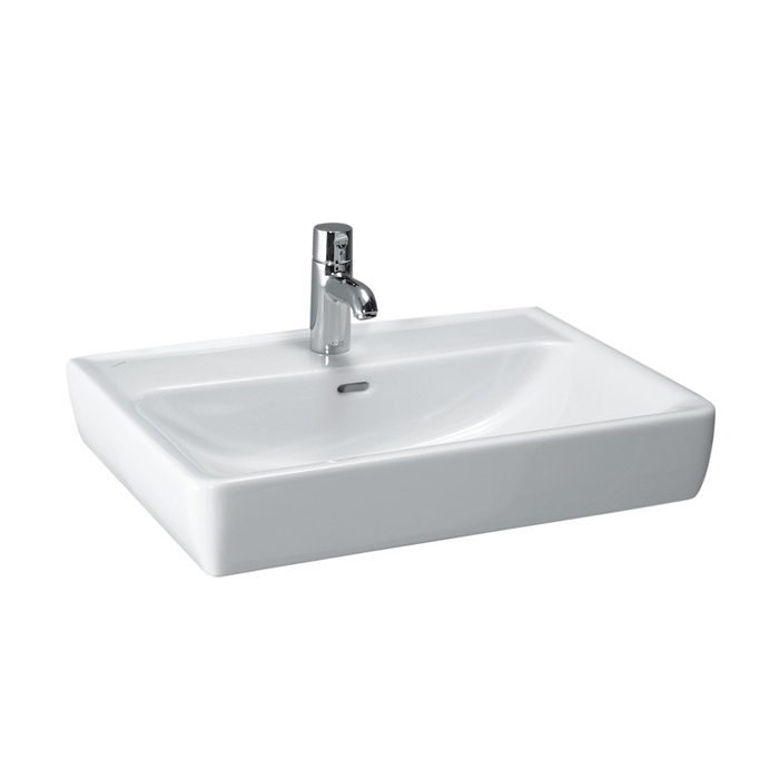 Laufen PRO S раковина для установки на поверхность, 650x480x115 мм, отверстие для смесителя по центр
