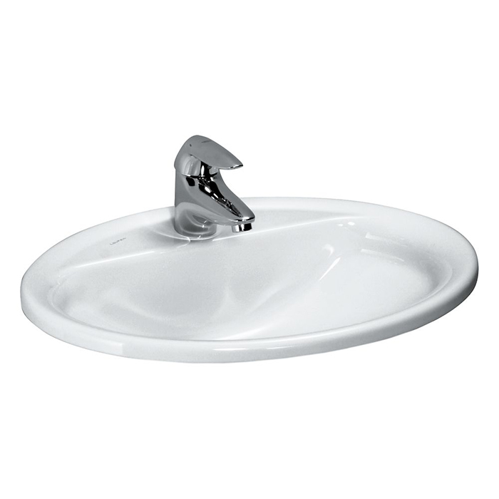 LAUFEN PRO B Раковина встраиваемая 560х440 мм., с 1 отверстием для смесителя, цвет белый