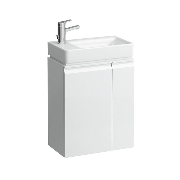 Laufen Pro S Раковина 48х28х85 мм,подв/на базу, левая, с 1 отв. под смес, c перелив, цвет: бел (посл