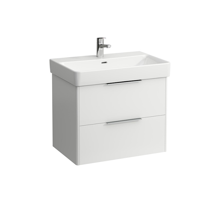 LAUFEN PRO S Раковина 700х465х95 мм, подвесная, с 1 отв для смесит, с переливом, цвет белый (СО СКЛА