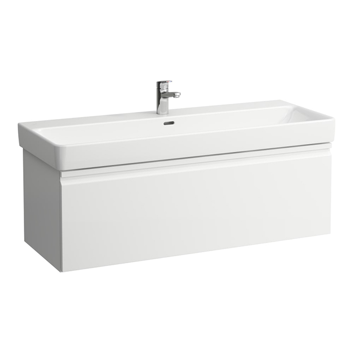 LAUFEN PRO S Раковина накладная  120 см , 1отв под смесит  по центру,  цвет белый глянце (СО СКЛАДА