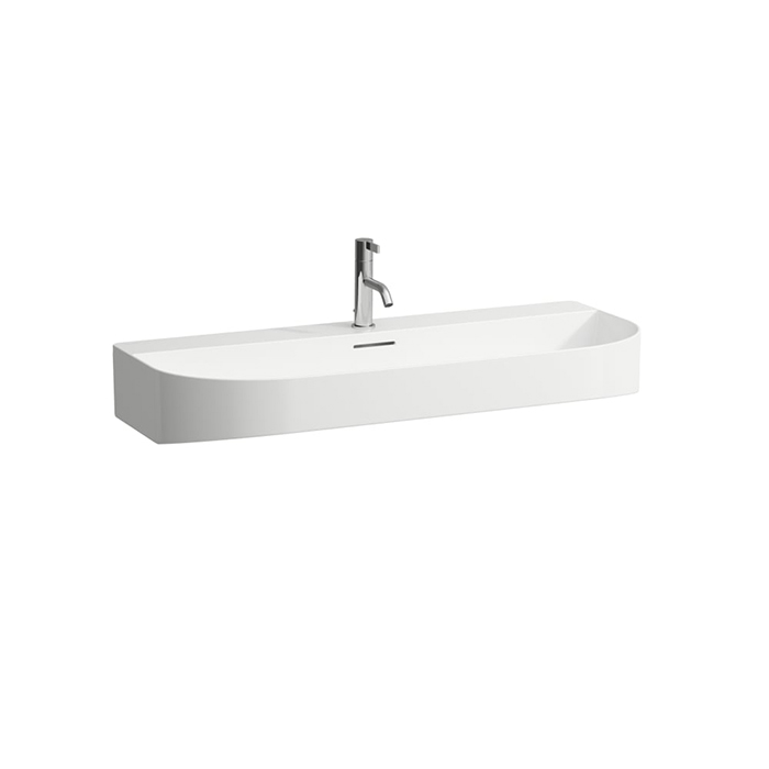 LAUFEN SONAR Раковина 1000x420x145 мм., с 1 отв для смесителя, с переливом, цвет белый (СО склада пр