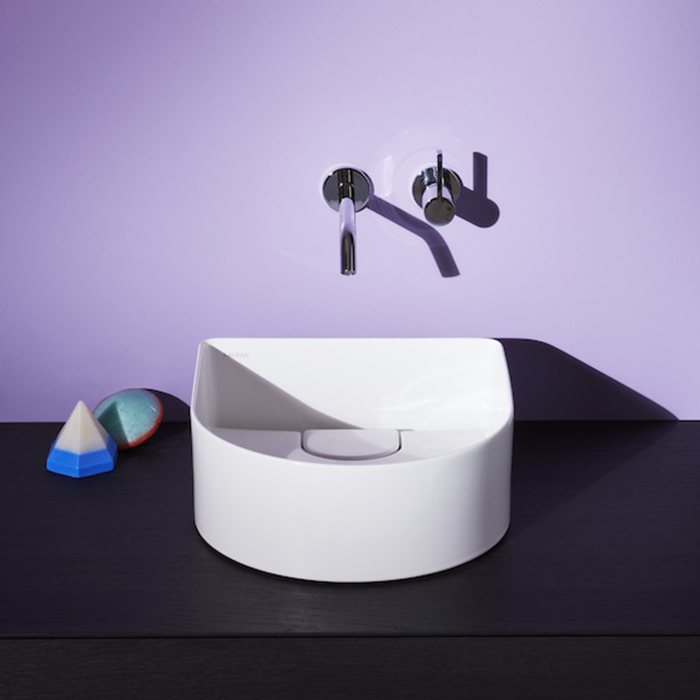 Laufen Sonar Раковина 340×340х130мм без перелива, без отв. под смеситель, цвет: белый (СО склада про