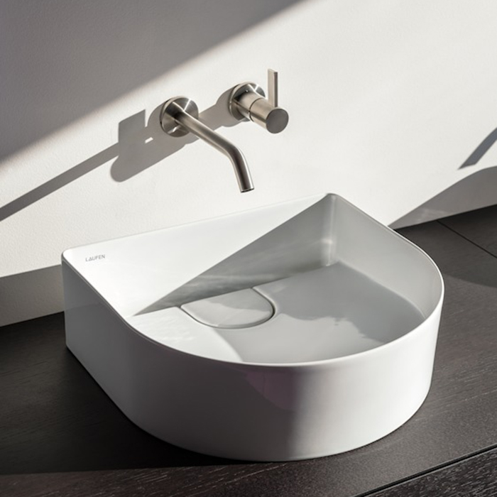 Laufen Sonar Раковина 410×365х130мм без перелива, без отв. под смеситель, цвет: белый
