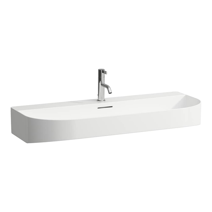 Laufen Sonar SONAR раковина для установки на поверхность 1000x420x140 мм, 1 отв для смеc по центру,