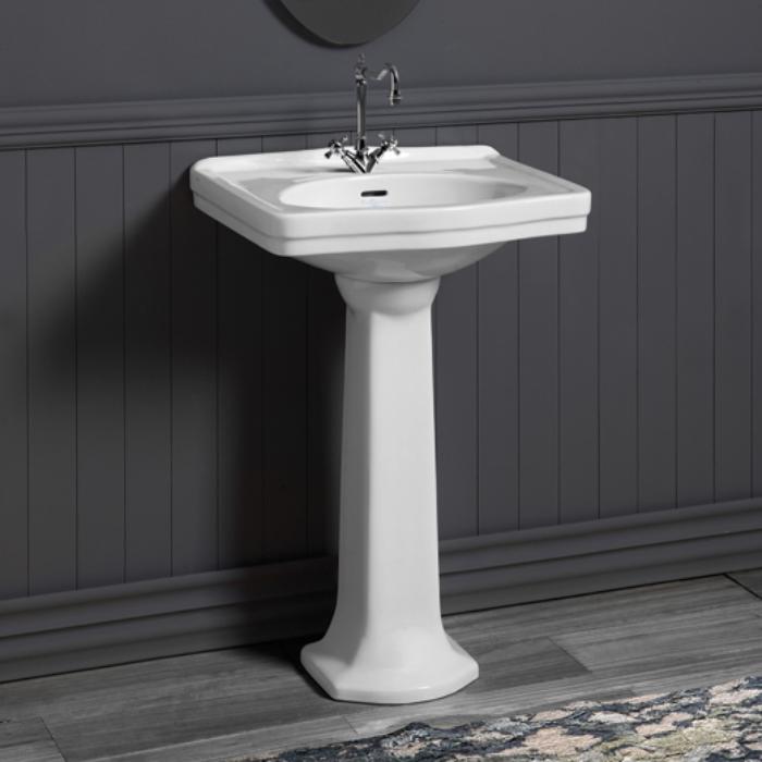 SIMAS Londra  Раковина 58×45см с 1 отв. под смеситель, цвет белый