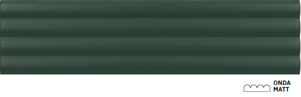 Плитка керамическая настенная 28523 COSTA NOVA ONDA Laurel Green Matt 5×20 см