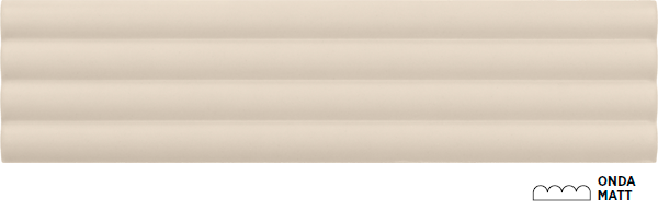 Плитка керамическая настенная 28535 COSTA NOVA ONDA Beige Pale Matt 5×20 см