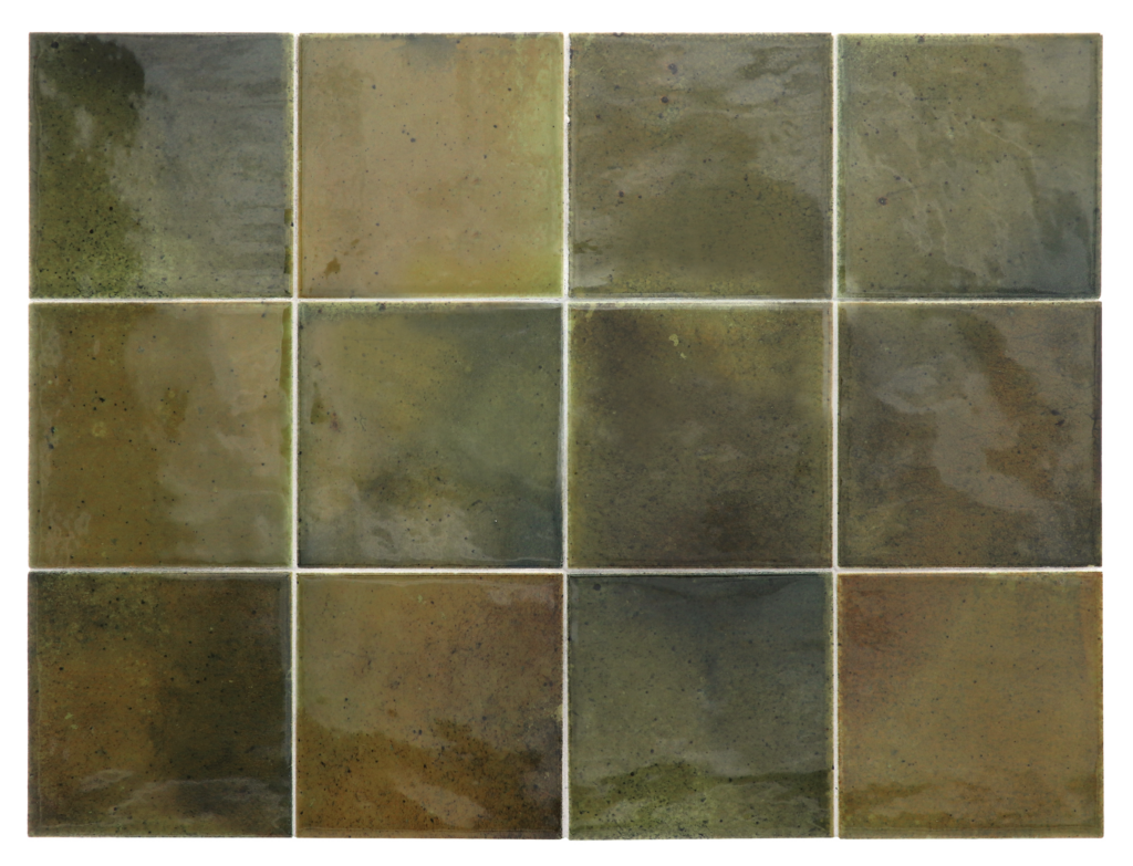 Плитка керамическая настенная 30014 HANOI Wild Olive 10×10 см (98 кор./палл.)