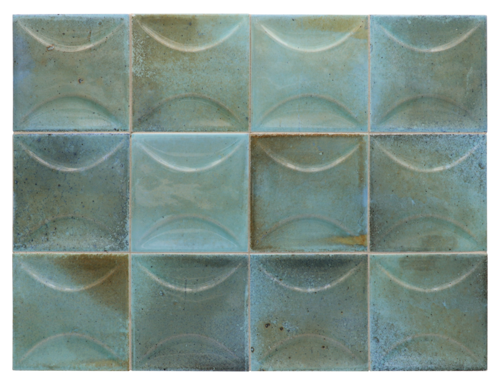 Плитка керамическая настенная 30028 HANOI ARCO Sky Blue 10×10 см