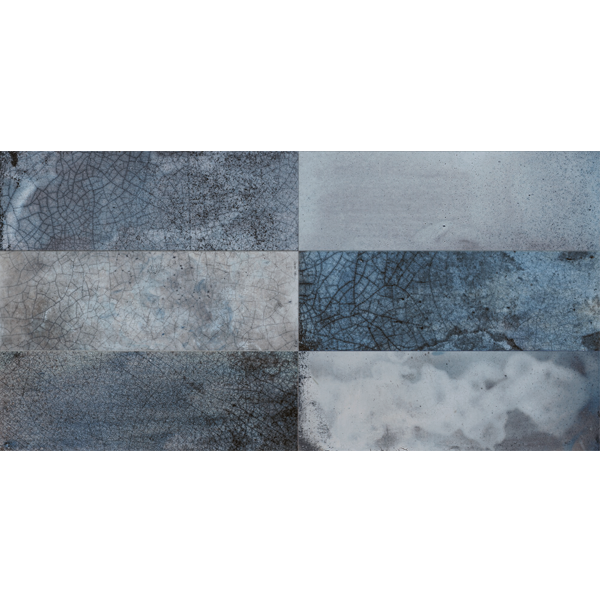 Плитка Peronda FS RAKU Blue 20x40x1,03 см