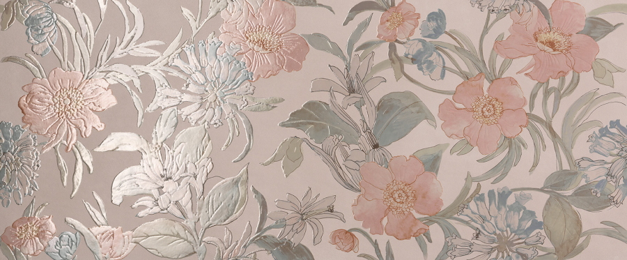 Плитка Fap Milano Mood Flower Cipria 50×120