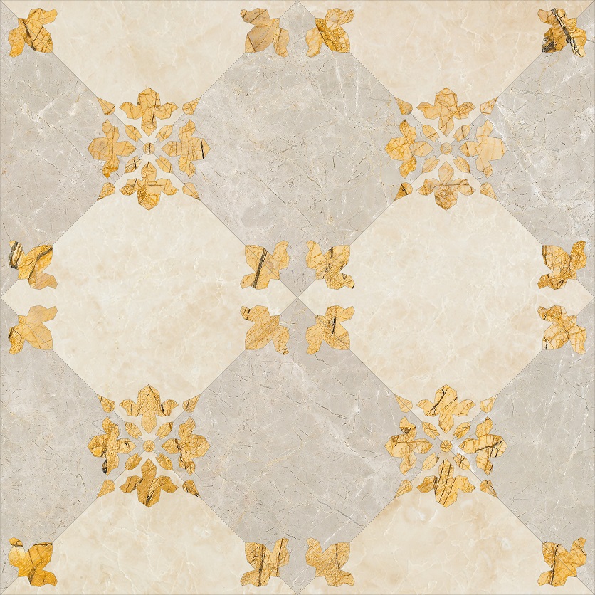 Плитка Marmocer 24 Classic Magic Tile 60×60 (Country) (Flora)