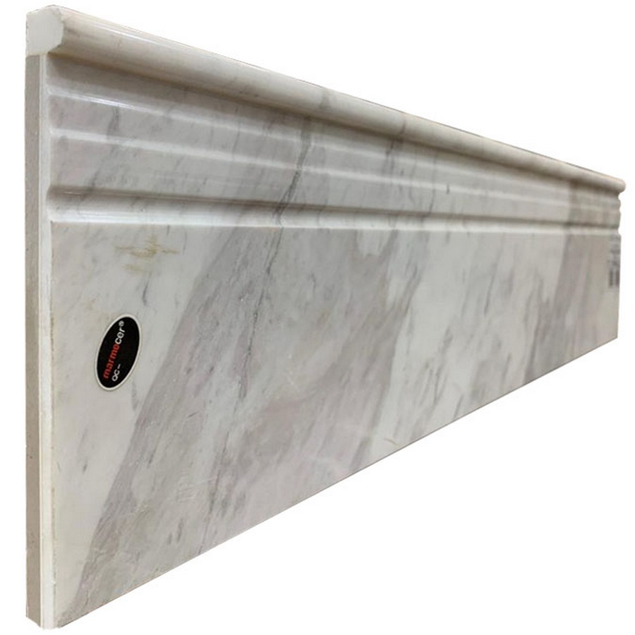 Marmocer 37 Skirting Diana White 60×15