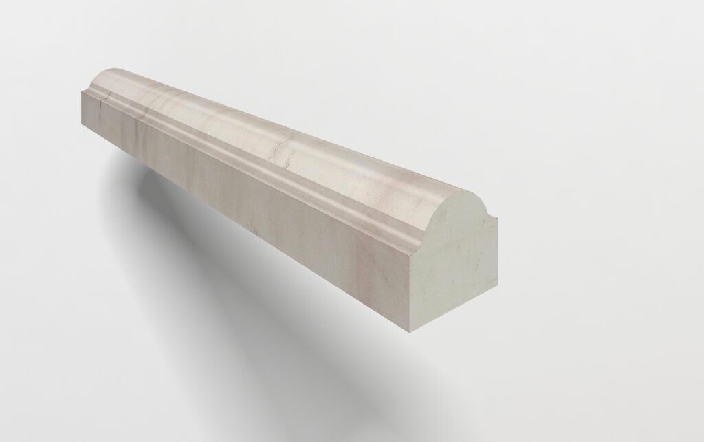 Marmocer 07 Molding Diana White 120×4