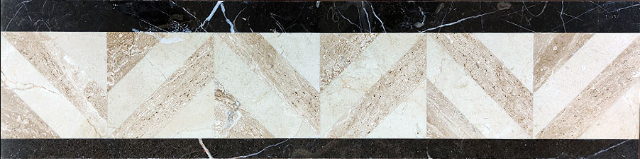 Marmocer 105 Waterjet Border 600×150 (Palace)