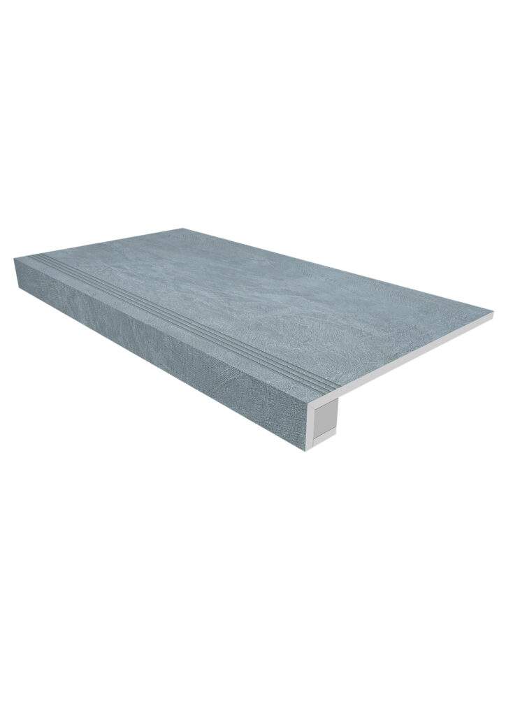 Ametis Спектрум Комплект (Ступень SR02 (33×120) непол. (прямоугол. бортик) с насечками + Подступенок