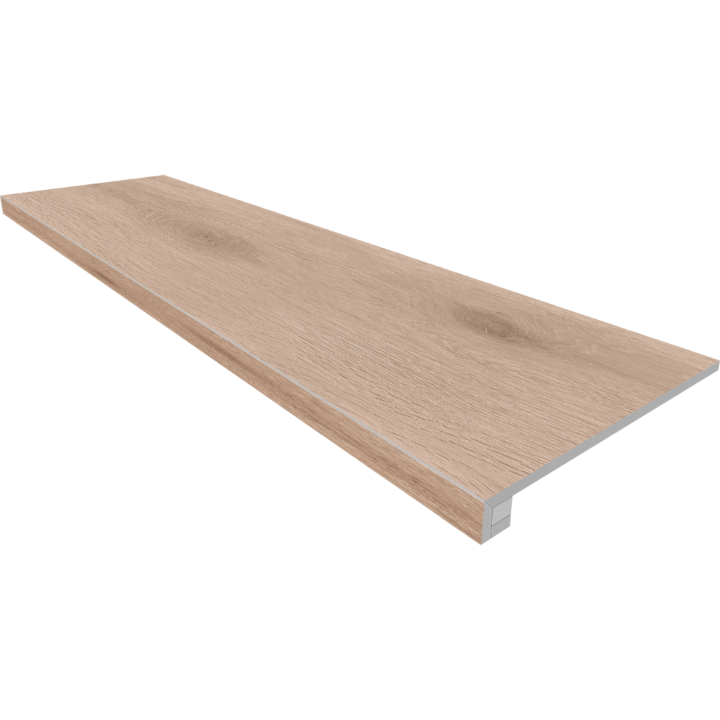 Ametis Селекшн Комплект (Ступень SI01 (33×120) непол. (прямоугол. бортик) без насечек + Подступенок