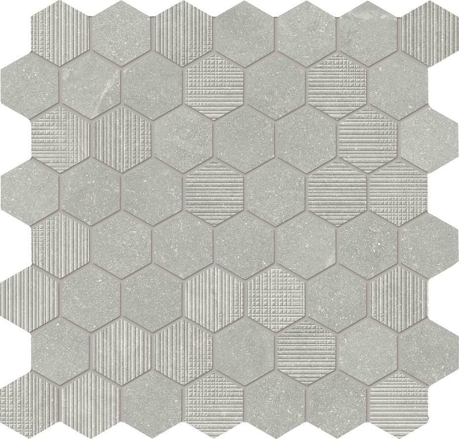 Мозаика PROVENZA Eureka Mosaico Esagona Grigio 30×30