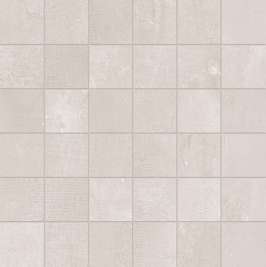 Мозаика PROVENZA Gesso Mosaico 5X5 Natural White 30×30