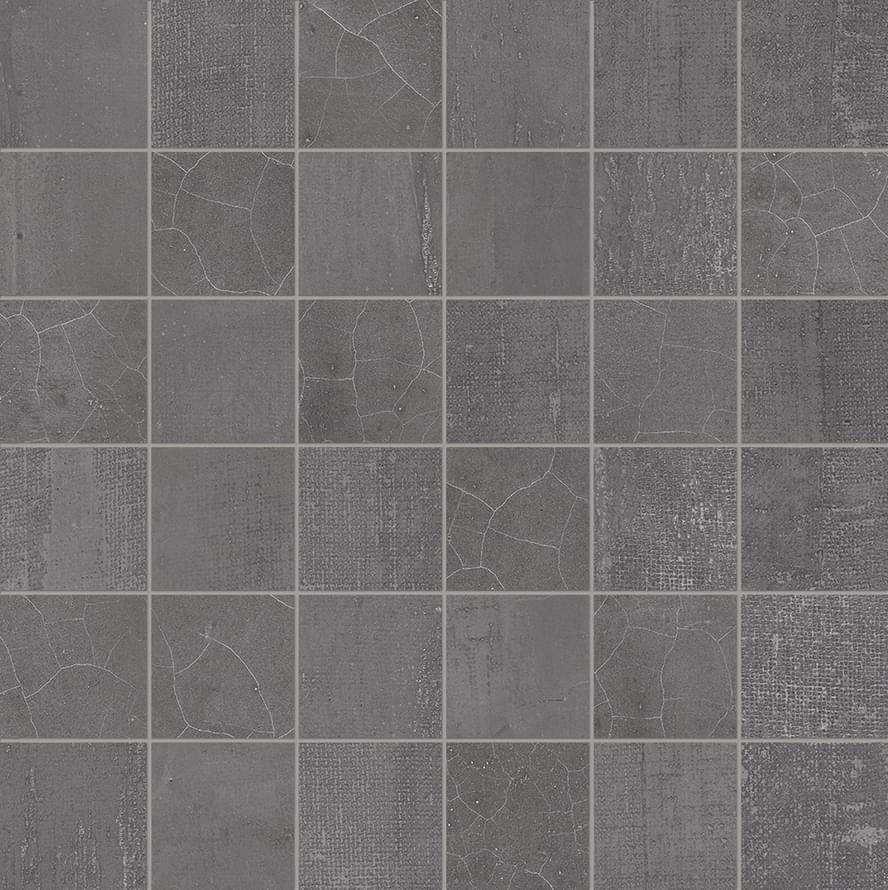 Мозаика PROVENZA Gesso Mosaico 5X5 Black Velvet 30×30