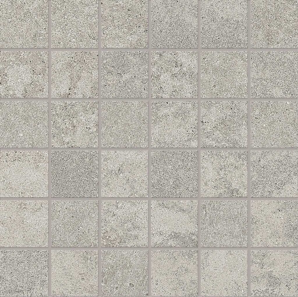 Мозаика PROVENZA Re-Play Concrete Mosaico 5X5 Grey 30×30