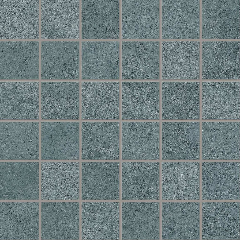 Мозаика PROVENZA Re-Play Concrete Mosaico 5X5 Verdigris 30×30