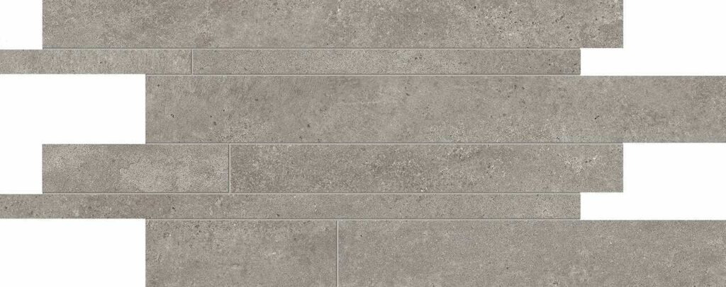 Мозаика PROVENZA Re-Play Concrete Listelli Sfalsati Dark Grey 30×60