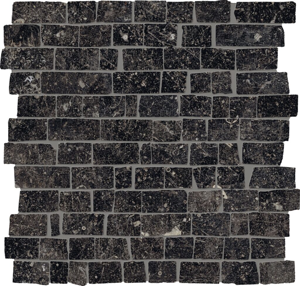Мозаика PROVENZA Unique Bleu Mosaico Petit Mur Anthracite Noble Lappato Veloute 30×30